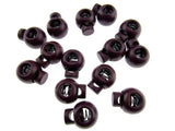 Cord Lock Spring Toggles - 6mm Wide Hole For Shock Bungee Elastic 8 Cols CE20