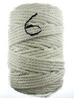 Unbleached Macrame Piping Cord - 1 Kilo Rolls - 4 Sizes Available - 100% Cotton