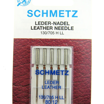 Leather Sewing Machine Needles by Schmetz - ThreadandTrimmings