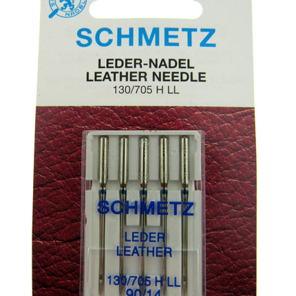 Leather Sewing Machine Needles by Schmetz - ThreadandTrimmings