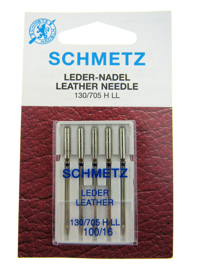 Leather Sewing Machine Needles by Schmetz - ThreadandTrimmings