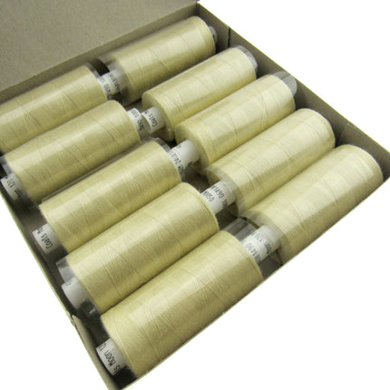 Coats Moon Sewing Thread 1 Reel Choose From 40 Colours - 1000 Yards - ThreadandTrimmings
