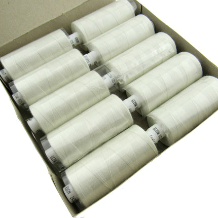 Coats Moon Sewing Thread 1 Reel Choose From 40 Colours - 1000 Yards - ThreadandTrimmings