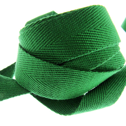 Soft Cotton Rich Webbing with Herringbone Twill - Make Straps For Bags 38mm Wide - ThreadandTrimmings