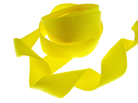 Soft Cotton Rich Webbing with Herringbone Twill - Make Straps For Bags 38mm Wide - ThreadandTrimmings