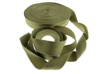 38mm Mushroom colour Webbing unravelled