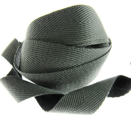 Soft Cotton Rich Webbing with Herringbone Twill - Make Straps For Bags 38mm Wide - ThreadandTrimmings