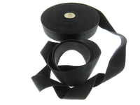 38mm Black colour Webbing unravelled