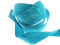 Soft Cotton Rich Herringbone Twill Webbing Strap For Bags - 25mm Wide