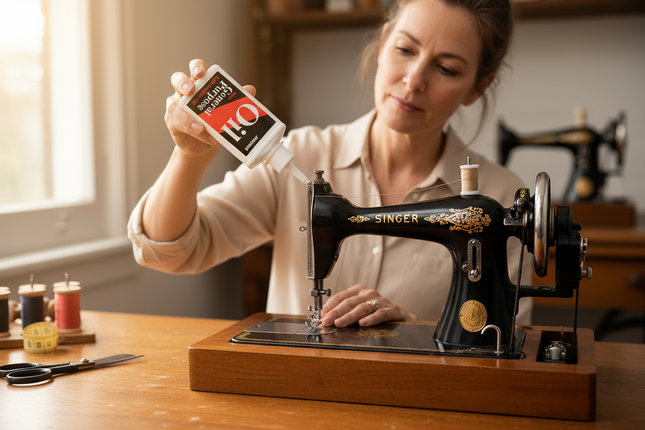 Janome General Purpose Sewing Machine Lubricating Oil 100ml