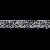 Flat Nylon Lace Trimming Antique White – 9 Widths & Patterns – 5m Lengths