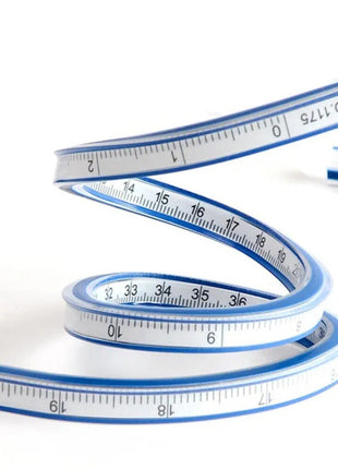 Flexible Measuring Curve Ruler 60cm on one side / 24 inches on the other side