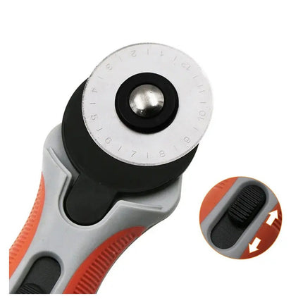 Rotary Cutter 45mm Deluxe 45mm 60mm Japanese Steel Fabric Quilting Sewing Tool