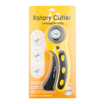Rotary Cutter 45mm Deluxe 45mm 60mm Japanese Steel Fabric Quilting Sewing Tool