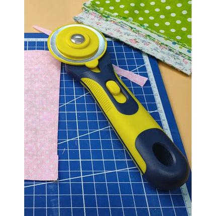 Rotary Cutter 45mm Deluxe 45mm 60mm Japanese Steel Fabric Quilting Sewing Tool