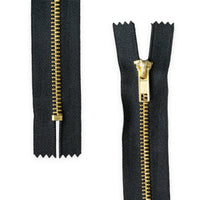 Denim Jean Zips - Sizes 6", 7" and 8"  - Available in 10 Colours