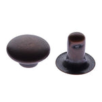 Bronze Jean Rivet Stud Buttons 7mm No Tool Required For Jeans Hats Jackets