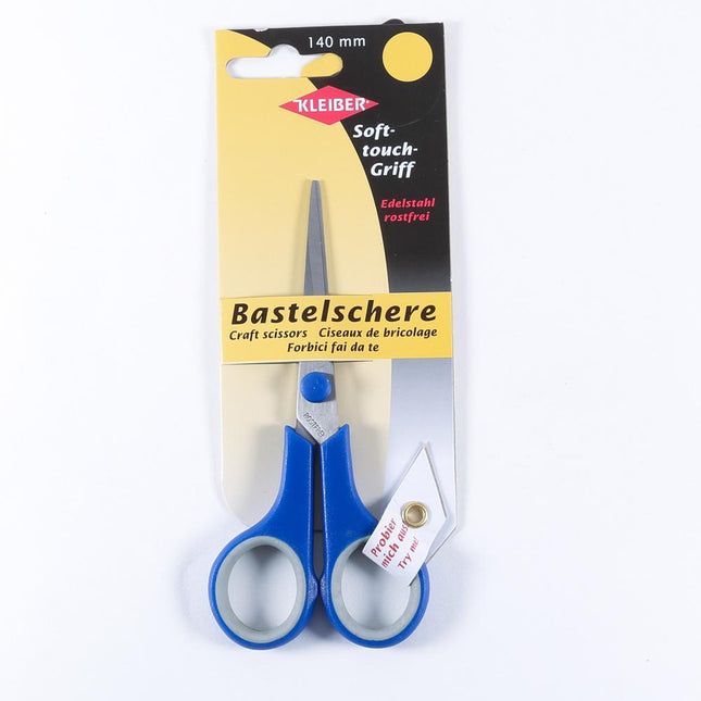 Soft Touch Stainless Steel Sewing and Dressmaking Scissors by Kleiber Rust Free - ThreadandTrimmings