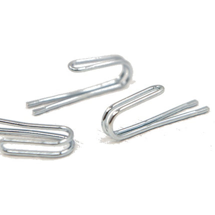 Pinch Pleat Curtain Hooks Metal Silver 28mm Curtain Heading Hooks Pack of 25