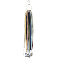 Pair of Reef Rope Curtain Tiebacks with Twisted End Caps by Jones Interiors