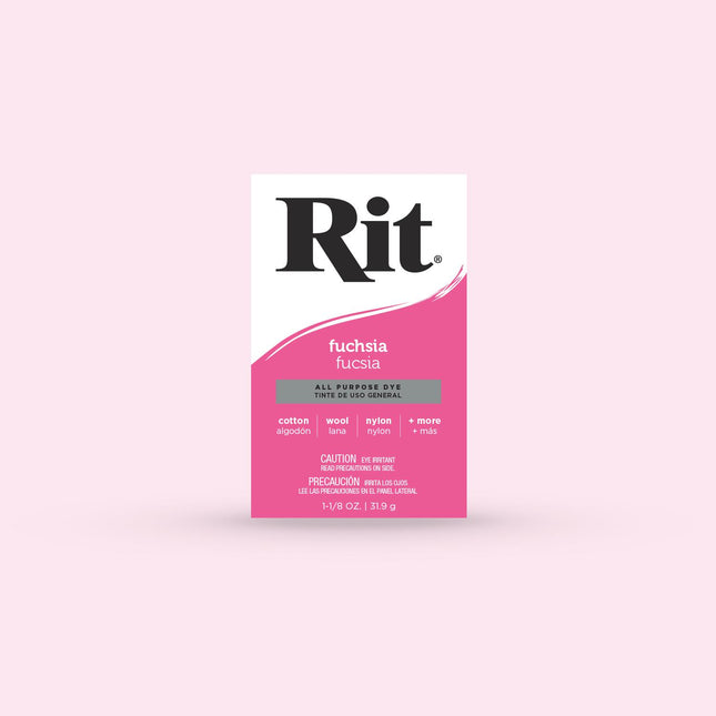 Rit All Purpose Dye Powder For Clothing Fabrics Plastics Accessories Tie Dye Art - ThreadandTrimmings