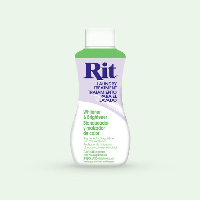 Rit Whitener Brightener Laundry Additive Whitens Whites Brightens Colours 236ml