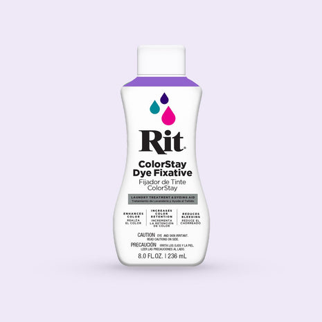 Rit ColourStay Dye Fixative Locks In Colour Prevents Bleeding & Fading 236ml - ThreadandTrimmings