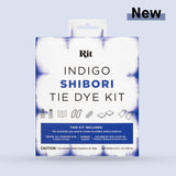 Shibori Indigo Rit Fabric Tye Dye Kit with ColourStay Dye Fixative
