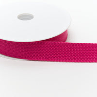 Bright Cotton Webbing With Patterned Basket Weave - 25mm Wide Use in Bag Making