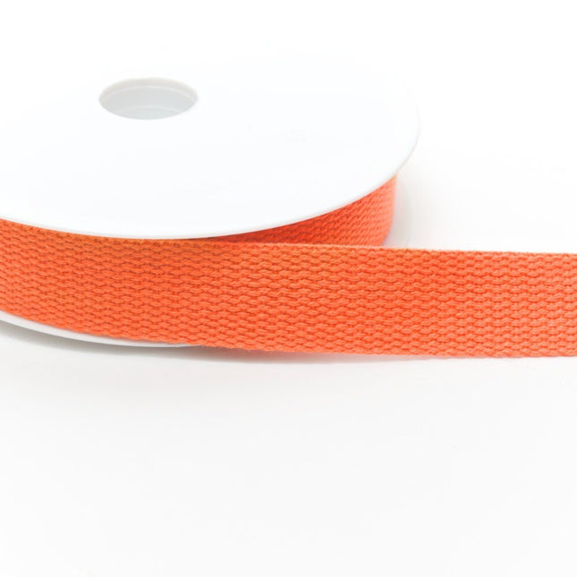 Bright Cotton Webbing With Patterned Basket Weave - 25mm Wide Use in Bag Making2 - ThreadandTrimmings