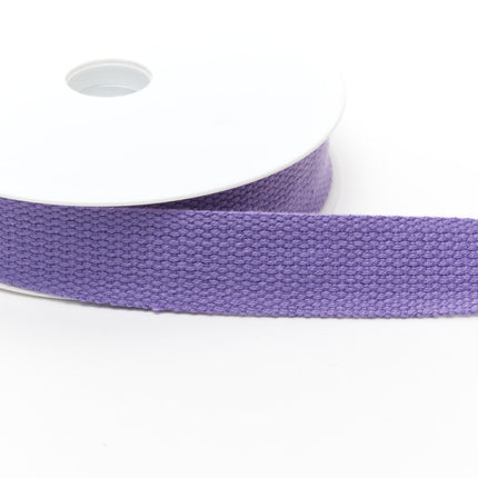Bright Cotton Webbing With Patterned Basket Weave - 25mm Wide Use in Bag Making2 - ThreadandTrimmings