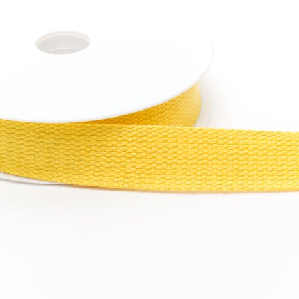Bright Cotton Webbing With Patterned Basket Weave - 25mm Wide Use in Bag Making2 - ThreadandTrimmings