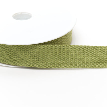 Bright Cotton Webbing With Patterned Basket Weave - 25mm Wide Use in Bag Making2 - ThreadandTrimmings