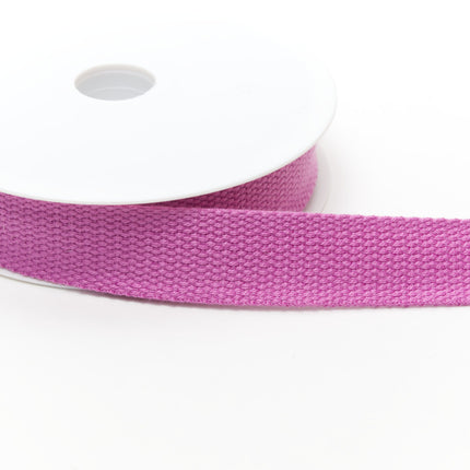 Bright Cotton Webbing With Patterned Basket Weave - 25mm Wide Use in Bag Making2 - ThreadandTrimmings