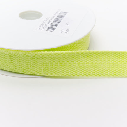 Bright Cotton Webbing With Patterned Basket Weave - 25mm Wide Use in Bag Making2 - ThreadandTrimmings