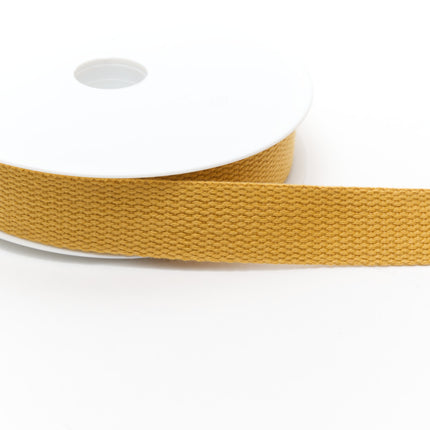Bright Cotton Webbing With Patterned Basket Weave - 25mm Wide Use in Bag Making2 - ThreadandTrimmings