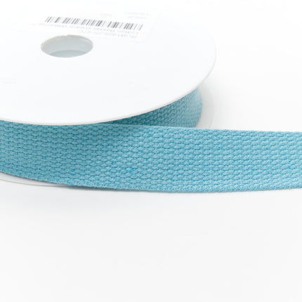 Bright Cotton Webbing With Patterned Basket Weave - 25mm Wide Use in Bag Making2 - ThreadandTrimmings