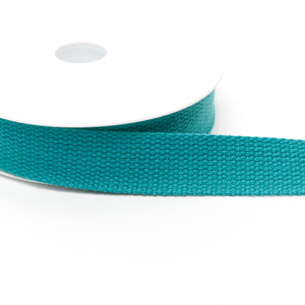 Bright Cotton Webbing With Patterned Basket Weave - 25mm Wide Use in Bag Making2 - ThreadandTrimmings