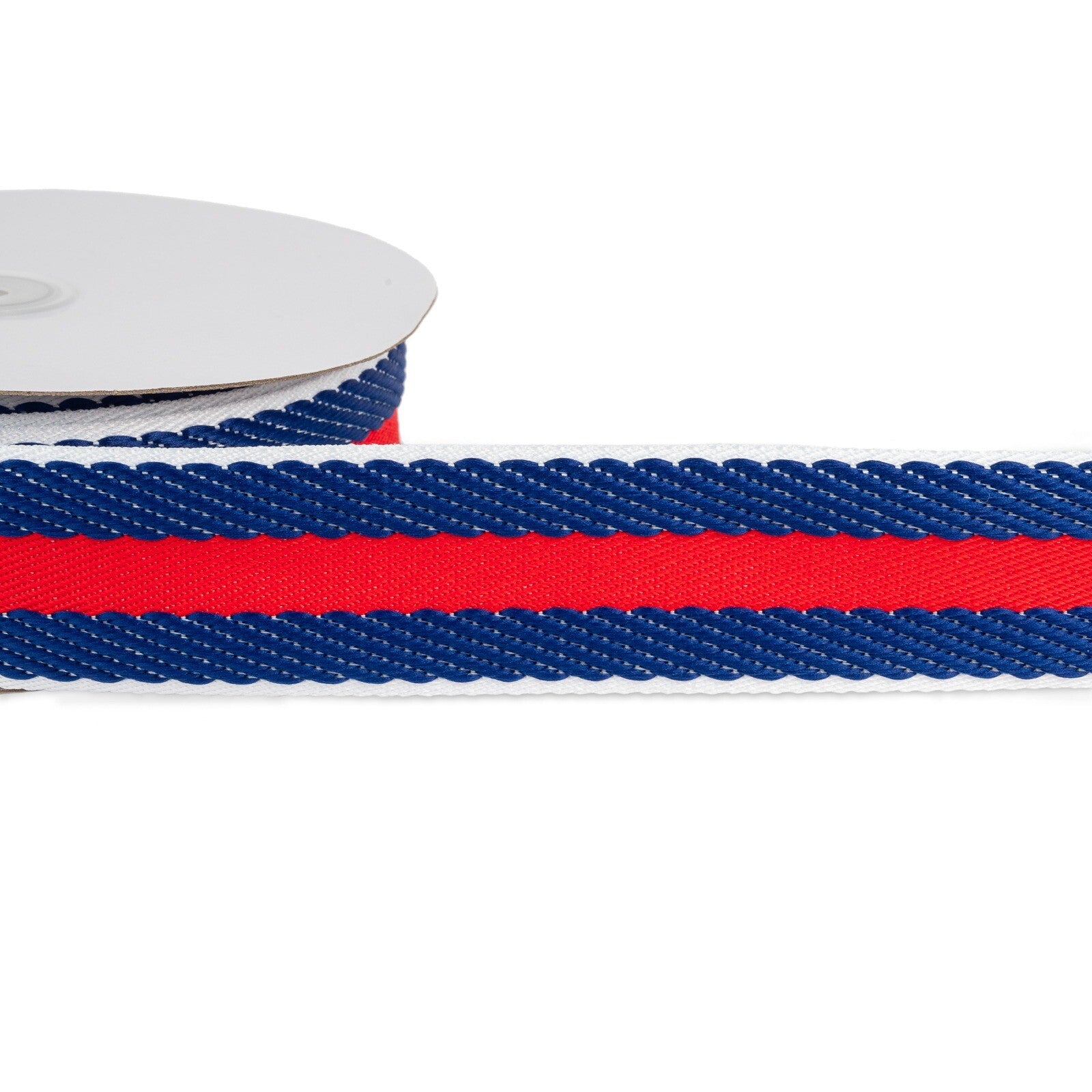 Webbing Thread 40mm Herringbone Striped Polyester Bag Webbing | Thread & Trimmings ...