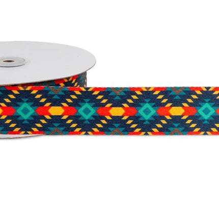 Webbing Shiny Printed Webbing for Bag Making - 38mm Wide - Price per Meter - ThreadandTrimmings