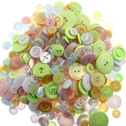 Mixed Assorted Craft Buttons for Fun & Keeping the Kids Busy - ThreadandTrimmings