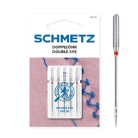 Double Eye Machine Needle by Schmetz