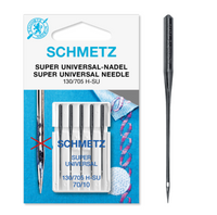 Super Universal Sewing Machine Needles by Schmetz Domestic Use Antiadhesive