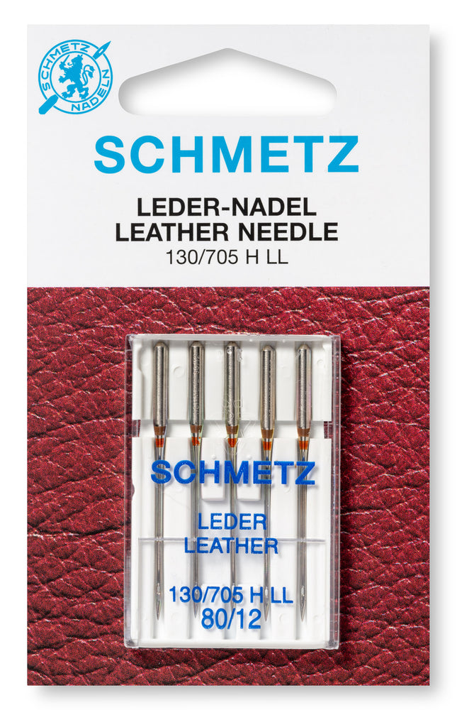 Leather Sewing Machine Needles by Schmetz - ThreadandTrimmings