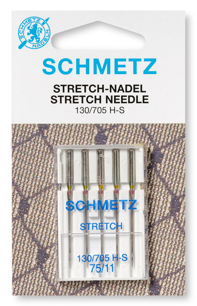 Stretch and Twin Stretch Sewing Machine Needles by Schmetz for Domestic Machines - ThreadandTrimmings