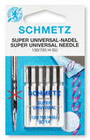 Super Universal Sewing Machine Needles by Schmetz Domestic Use Antiadhesive