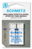 Stretch and Twin Stretch Sewing Machine Needles by Schmetz for Domestic Machines