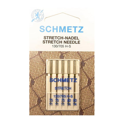 Stretch and Twin Stretch Sewing Machine Needles by Schmetz for Domestic Machines - ThreadandTrimmings
