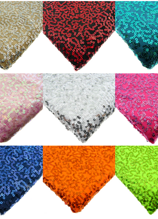 Sequin Dancewear Stretch Fabric Polyester/Spandex  58 Inch Wide  310 GSM - ThreadandTrimmings