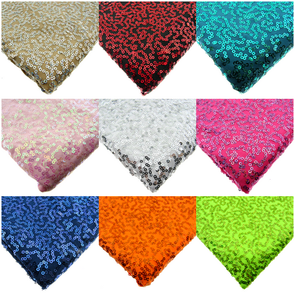 Sequin Dancewear Stretch Fabric Polyester/Spandex  58 Inch Wide  310 GSM - ThreadandTrimmings